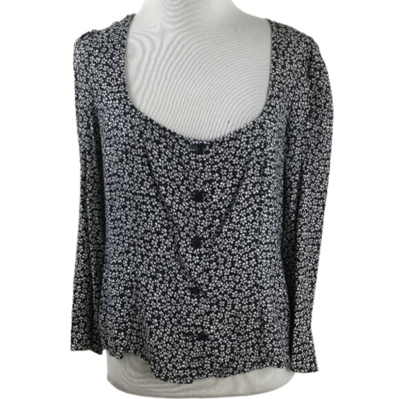 Reformation Floral Blouse l - Picture 1 of 8